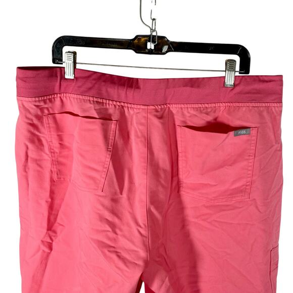 FIGS Women's XXL Pink Zamora Jogger Style Scrub Pants Technical Collection - Picture 6 of 11
